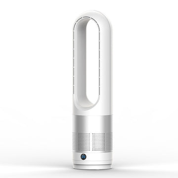 Ventilateur de bureau 15x15x60cm 40w 220v 8000rpm affichage numérique télécommande 8 niveaux réglables grand angle de 80 degrés